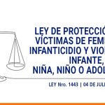 Ley de protección a las víctimas de feminicidio, infanticidio y violación de infante, niña, niño o adolescente