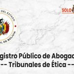 El Registro Público de Abogados pasa a depender del Ministerio de la Presidencia