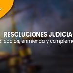 De la complementación de Resoluciones Jurisdiccionales