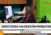 La carga procesal que tiene la parte apelante ante la denuncia de defectuosa valoración probatoria