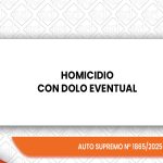 Qué se entiende por Homicidio con dolo eventual