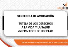 La protección de los derechos a la vida y la salud de los privados de libertad