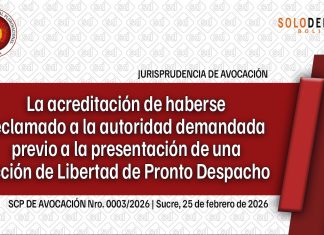 Debe agotarse la via intraprocesal previo a presentar una Acción de Libertad de Pronto Despacho