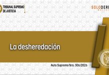 Sobre la Desheredación
