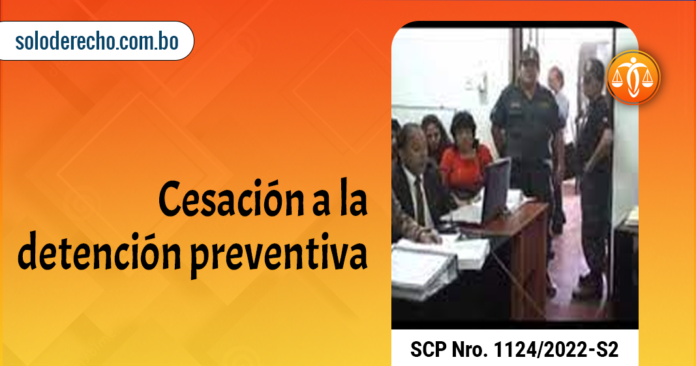 cesación a la detención preventiva - juicio oral